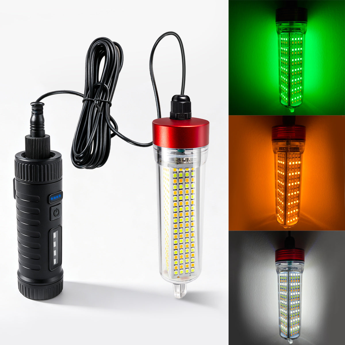 YUFU Lamp Rechargeable Fishing，3 color in 1 Fishinglight