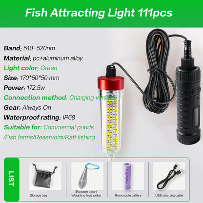 YUFU Lamp Rechargeable Fishing，3 color in 1 Fishinglight